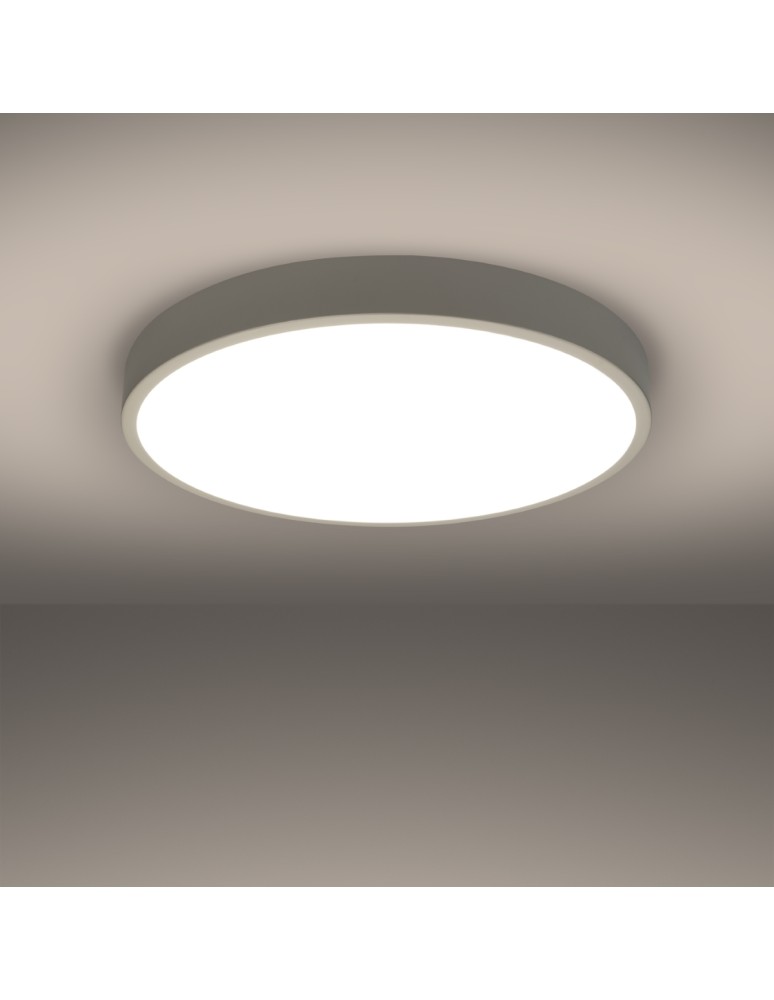 LED Plafonds - Sollux Plafond ONYX 60 white LED 3000K SL.1249 - product kolory-swiatla.pl 3