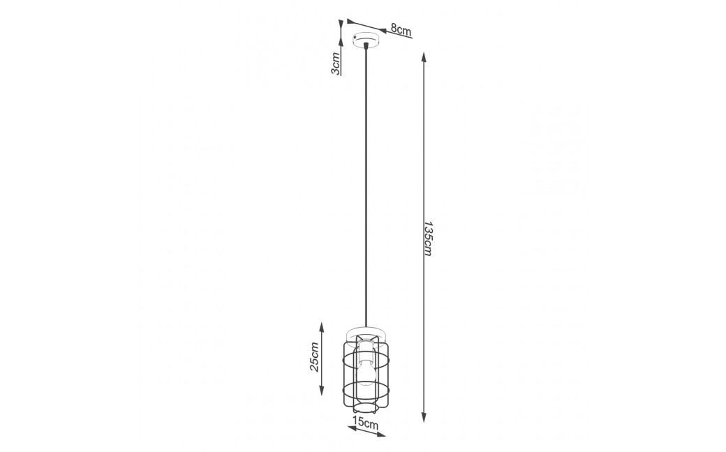 Sollux Lampa wisząca GOTTO 1 SL.1263