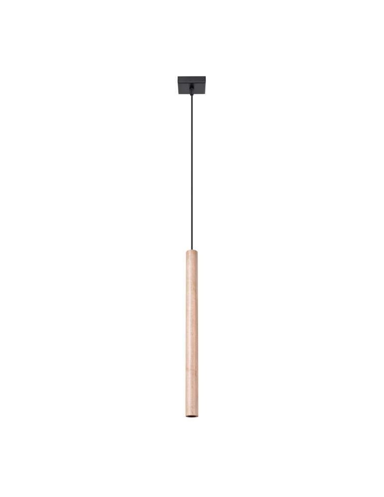 Pendant lamps - Sollux PASTELO 1 wood pendant lamp SL.1266 - product kolory-swiatla.pl 1