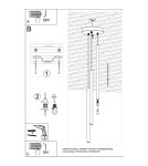 Pendant lamps - Sollux PASTELO 3P wood pendant lamp SL.1268 - product 6