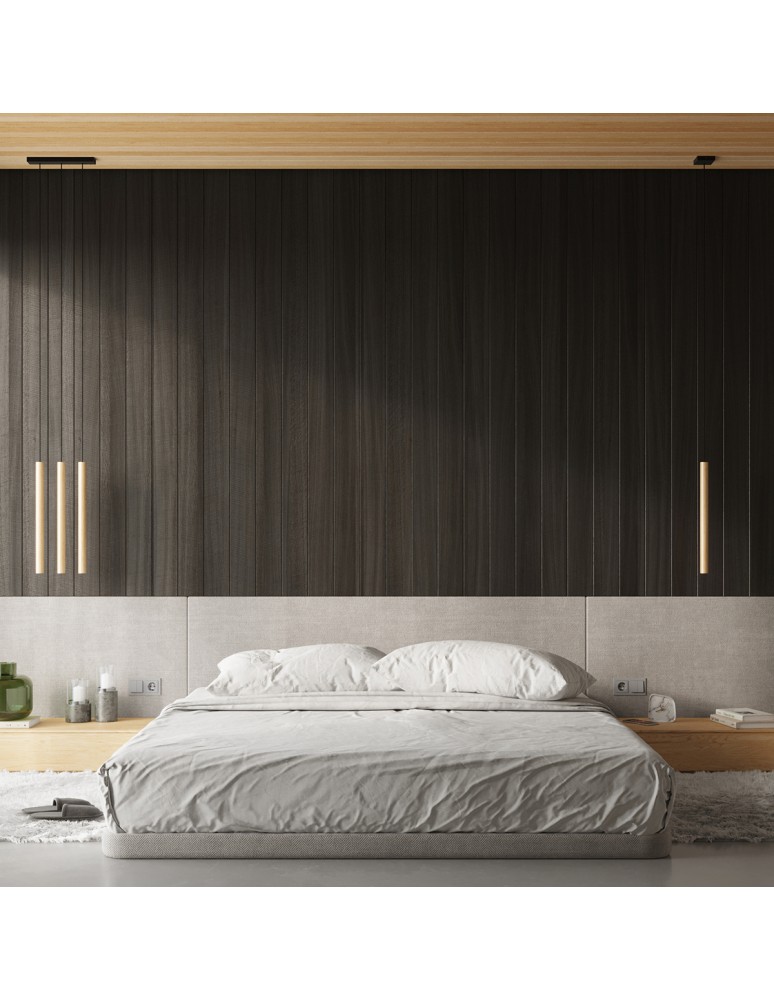 Pendant lamps - Sollux PASTELO 5L wood pendant lamp SL.1269 - product kolory-swiatla.pl 8