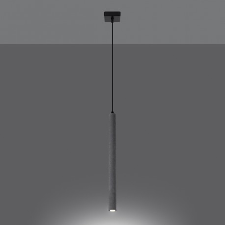 Sollux Lampa wisząca PASTELO 1 beton SL.1271