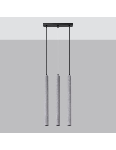Sollux PASTELO 3L concrete pendant lamp SL.1272 - product 2