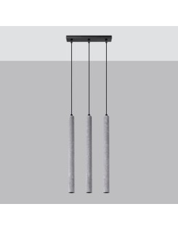 Sollux Lampa wisząca PASTELO 3L beton SL.1272 - produkt 2