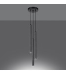 Pendant lamps - Sollux PASTELO 3P concrete pendant lamp SL.1273 - product 3