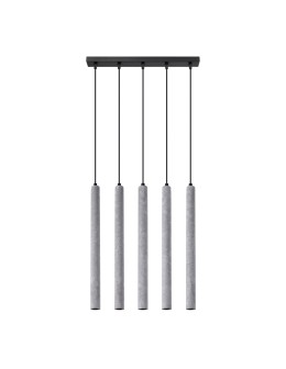 Sollux Lampa wisząca PASTELO 5L beton SL.1274