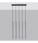 Pendant lamps - Sollux PASTELO 5L concrete pendant lamp SL.1274 - product 2