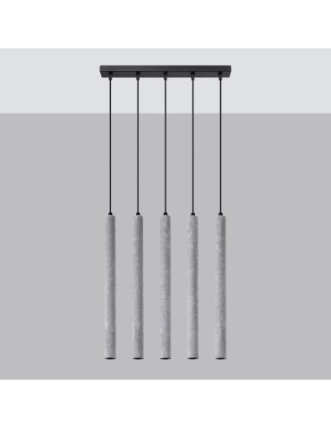 Sollux PASTELO 5L concrete pendant lamp SL.1274 - product 2