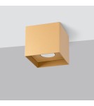 Square ceiling luminaires - Sollux Plafond HATI gold SL.1279 - product 2