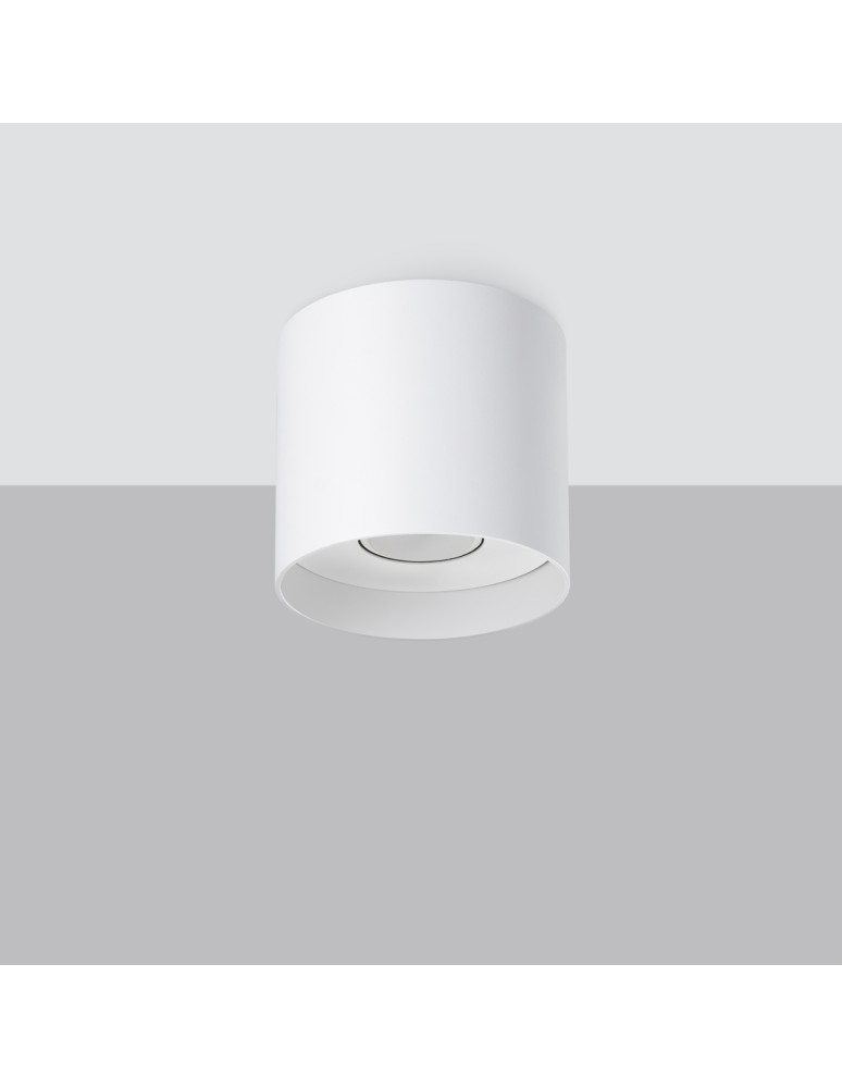 Round ceiling luminaires - Sollux Plafond MIKA white SL.1280 - product kolory-swiatla.pl 2