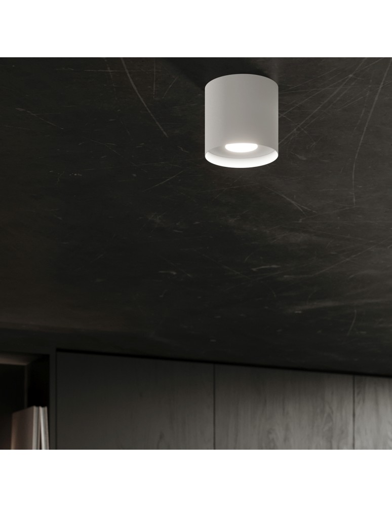 Round ceiling luminaires - Sollux Plafond MIKA white SL.1280 - product kolory-swiatla.pl 7