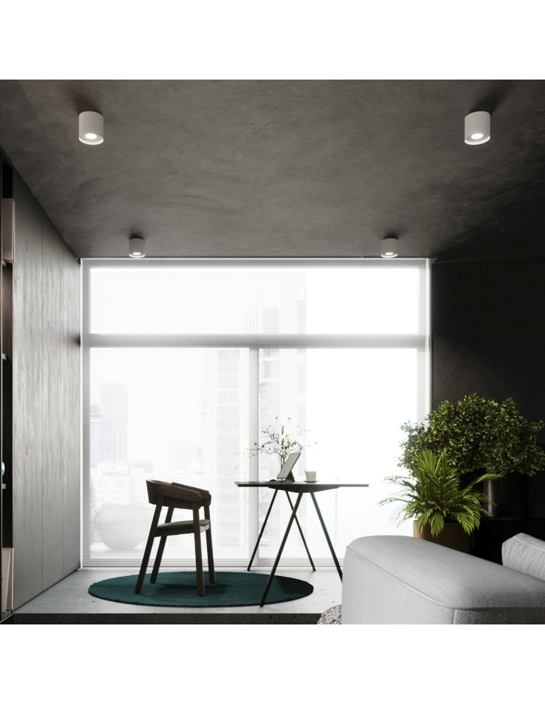 Round ceiling luminaires - Sollux Plafond MIKA white SL.1280 - product kolory-swiatla.pl 8