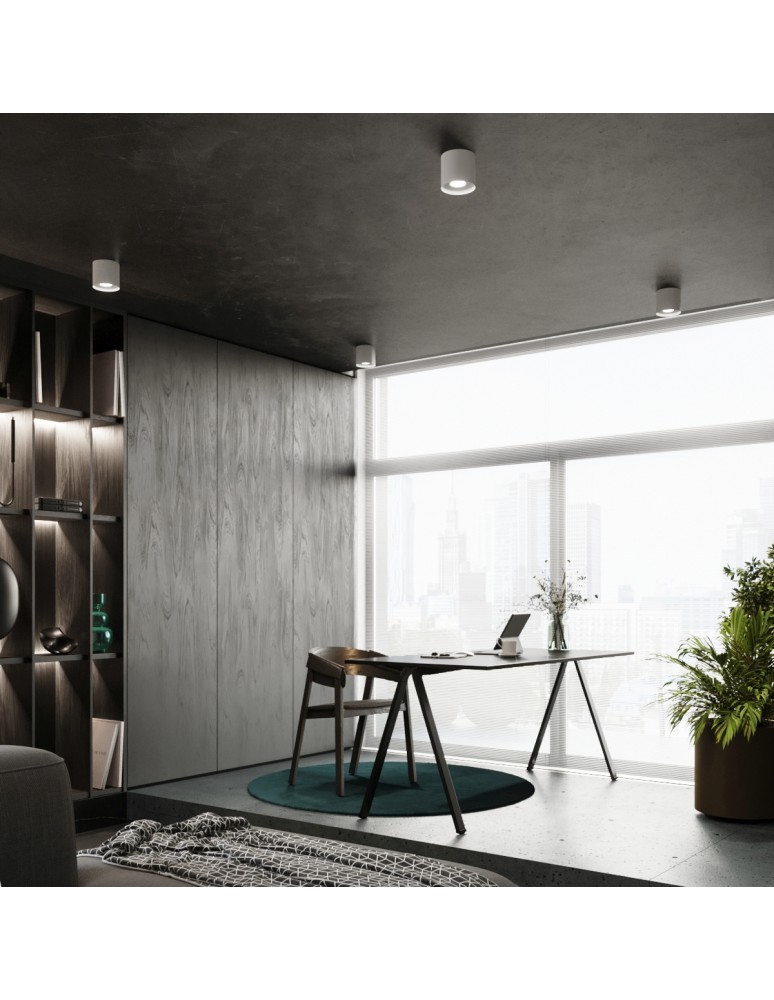 Round ceiling luminaires - Sollux Plafond MIKA white SL.1280 - product kolory-swiatla.pl 9