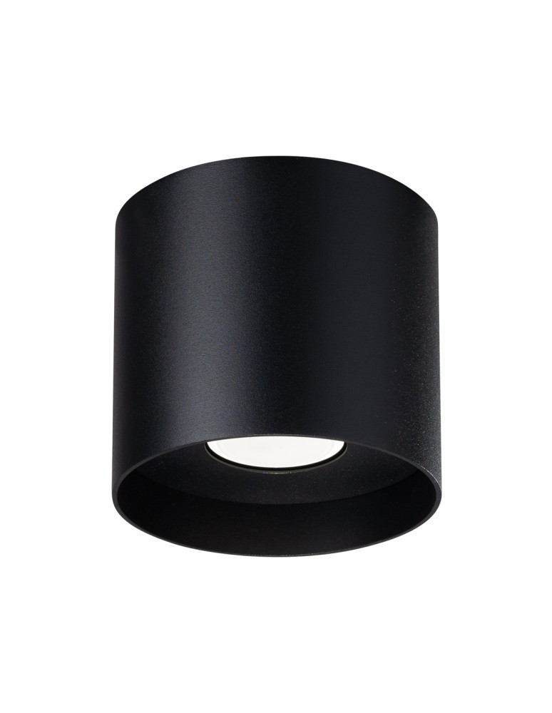 Round ceiling luminaires - Sollux Plafond MIKA black SL.1281 - product kolory-swiatla.pl 1