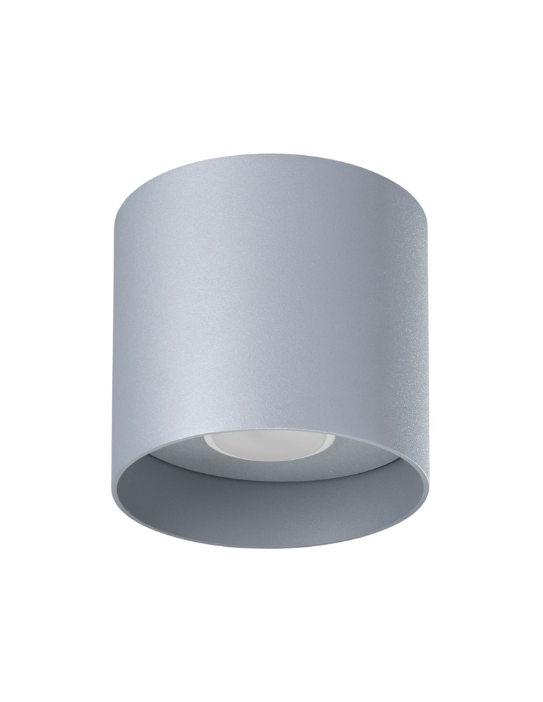 Round ceiling luminaires - Sollux Plafond MIKA gray SL.1282 - product kolory-swiatla.pl 1