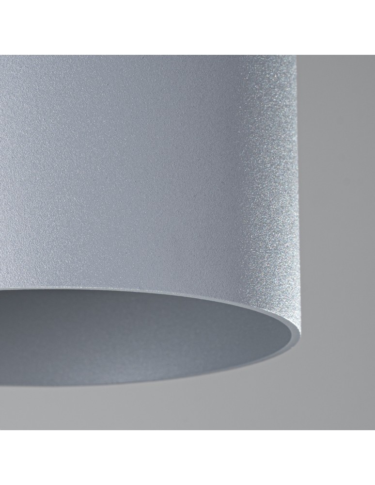 Round ceiling luminaires - Sollux Plafond MIKA gray SL.1282 - product kolory-swiatla.pl 4