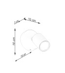 Wall lamps - Sollux Wall lamp VERDO white SL.1285 - product 5