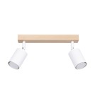 Adjustable ceiling lamps - spots - Sollux Plafond VERDO 2 white SL.1286 - product 1