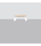 Adjustable ceiling lamps - spots - Sollux Plafond VERDO 2 white SL.1286 - product 2