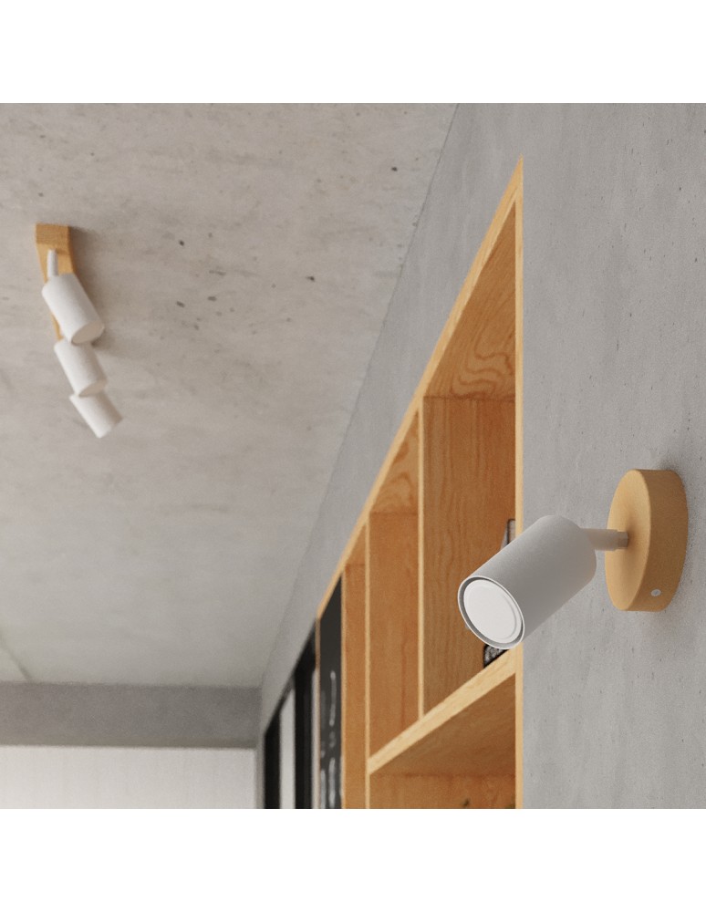 Adjustable ceiling lamps - spots - Sollux Plafond VERDO 2 white SL.1286 - product kolory-swiatla.pl 7