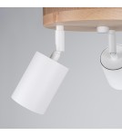 Adjustable ceiling lamps - spots - Sollux Plafond VERDO 3P white SL.1287 - product 4