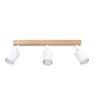 Adjustable ceiling lamps - spots - Sollux Plafond VERDO 3L white SL.1288 - product 1