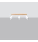 Adjustable ceiling lamps - spots - Sollux Plafond VERDO 3L white SL.1288 - product 2