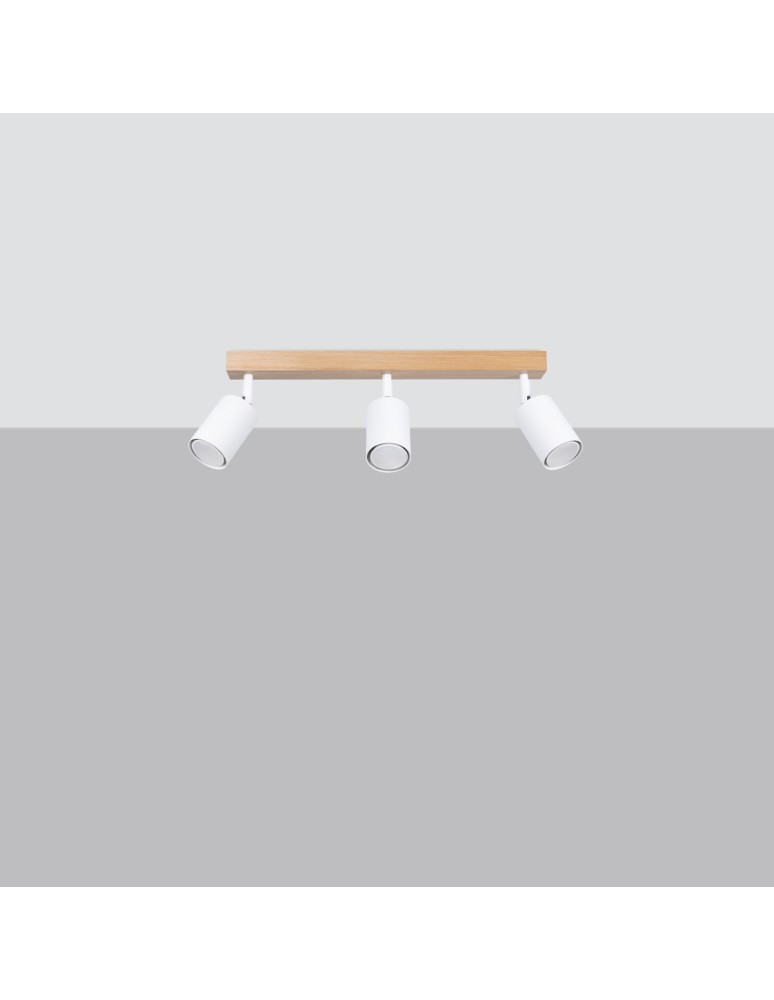 Adjustable ceiling lamps - spots - Sollux Plafond VERDO 3L white SL.1288 - product kolory-swiatla.pl 2