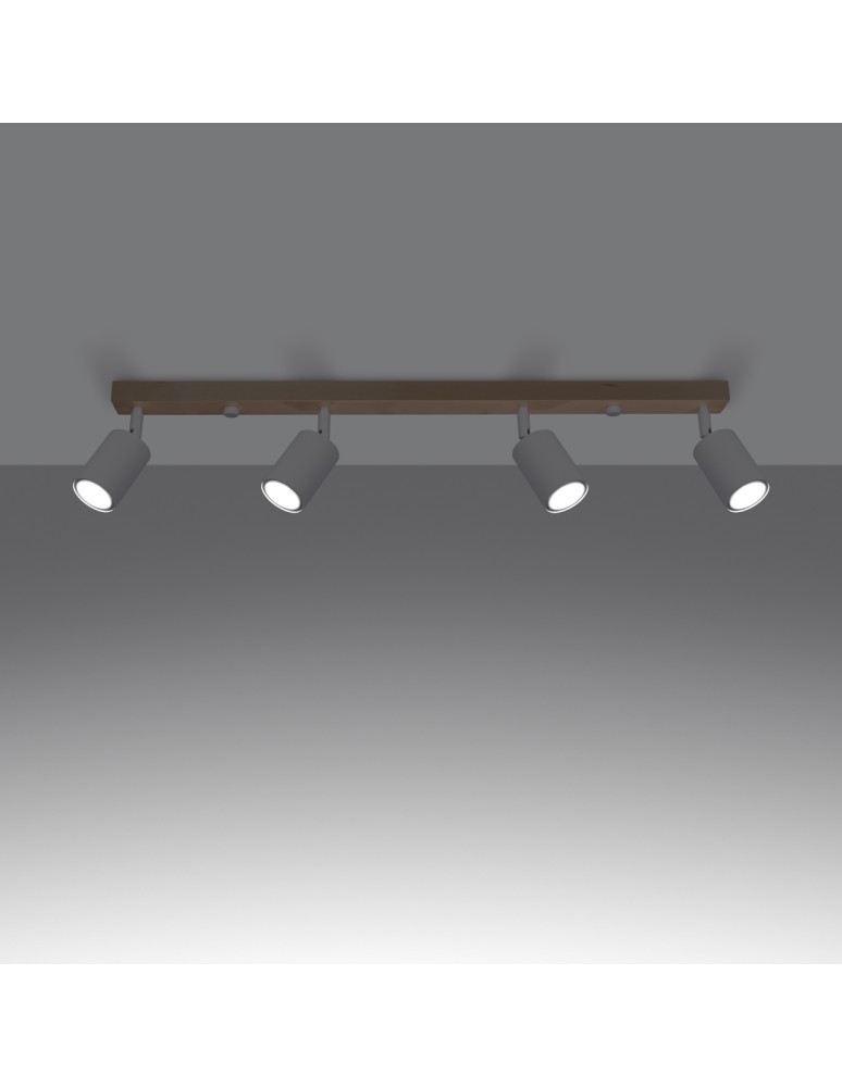 Adjustable ceiling lamps - spots - Sollux Plafond VERDO 4 white SL.1289 - product kolory-swiatla.pl 3