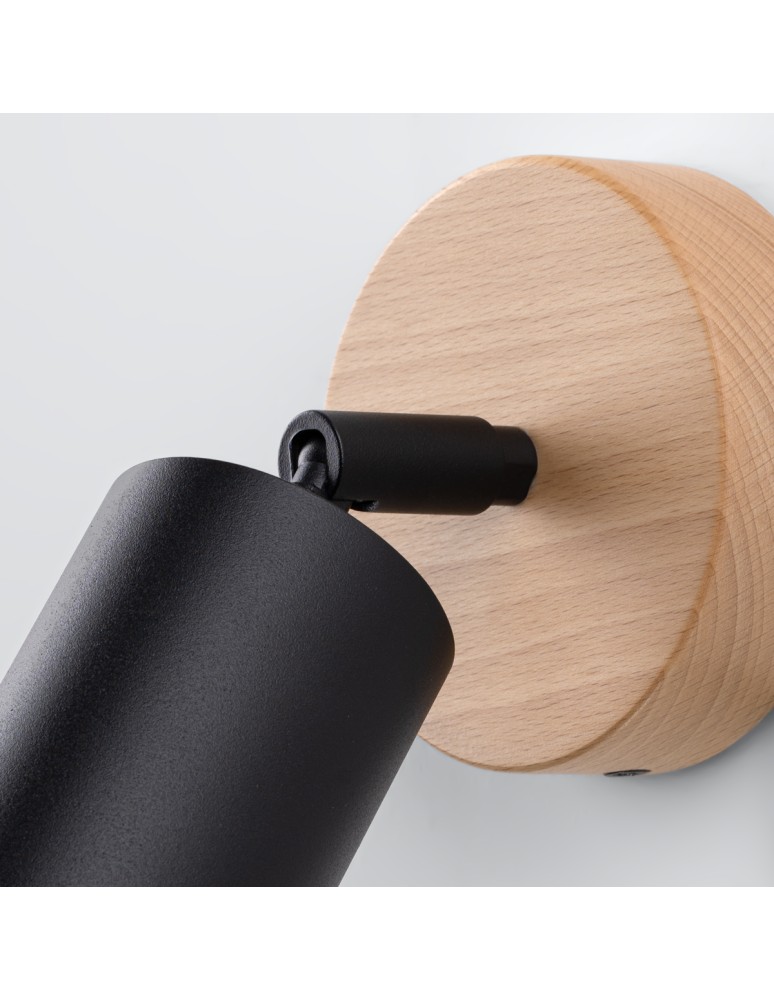 Wall lamps - Sollux Wall lamp VERDO black SL.1290 - product kolory-swiatla.pl 4