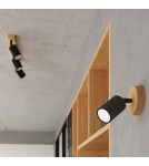 Adjustable ceiling lamps - spots - Sollux Plafond VERDO 3P black SL.1292 - product 7