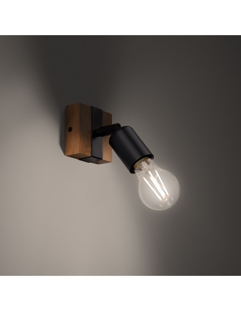 Ceiling lamps - Sollux Wall lamp ZUCA black SL.1295 - product kolory-swiatla.pl 3