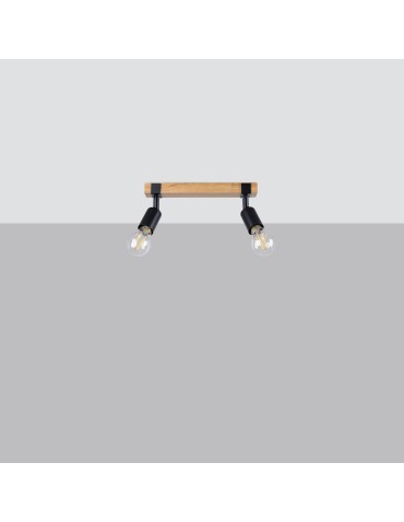 Sollux Plafon ZUCA 2 czarny SL.1296 - produkt 2