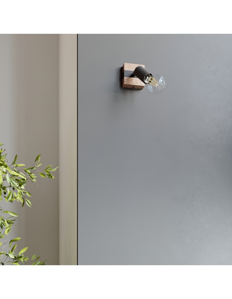 Adjustable ceiling lamps - spots - Sollux Plafond ZUCA 2 black SL.1296 - product kolory-swiatla.pl 7