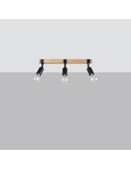 Sollux Plafon ZUCA 3 czarny SL.1297 - produkt 2