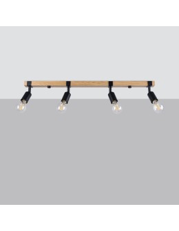 Sollux Plafon ZUCA 4 czarny SL.1298 - produkt 2