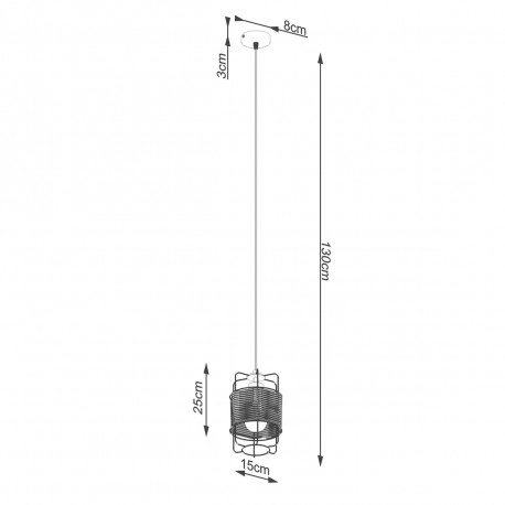 Sollux Lampa wisząca GIZUR 1 SL.1300