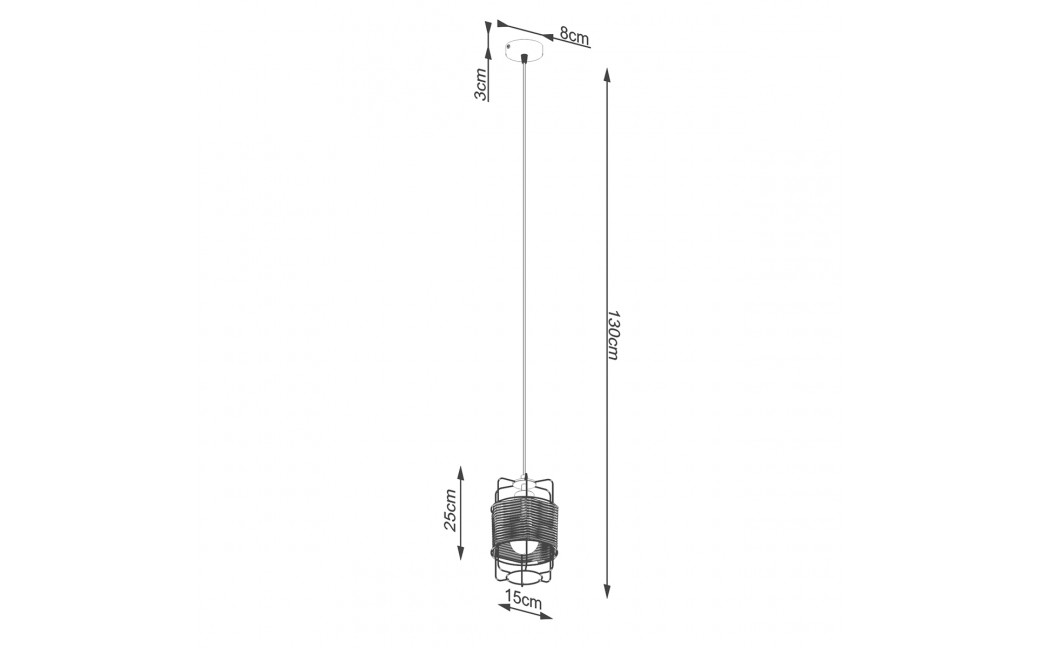 Sollux Lampa wisząca GIZUR 1 SL.1300