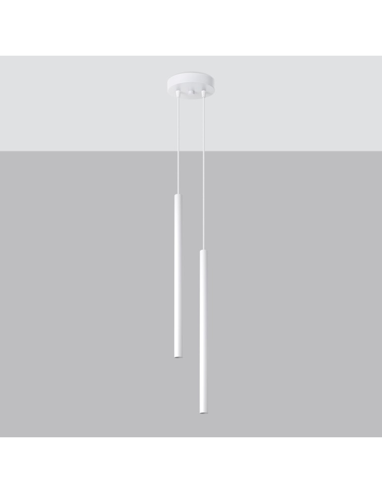Sollux PASTELO 2 pendant lamp white SL.1303