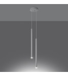 Pendant lamps - Sollux PASTELO 2 pendant lamp white SL.1303 - product 3