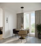 Pendant lamps - Sollux PASTELO 2 pendant lamp black SL.1304 - product 8
