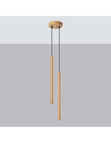 Sollux Pendant lamp PASTELO 2 gold SL.1305 - product 2