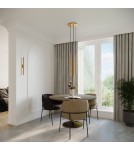 Pendant lamps - Sollux Pendant lamp PASTELO 2 gold SL.1305 - product 8