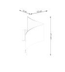 Wall lamps - Sollux Wall lamp TALASSA white SL.1308 - product 6