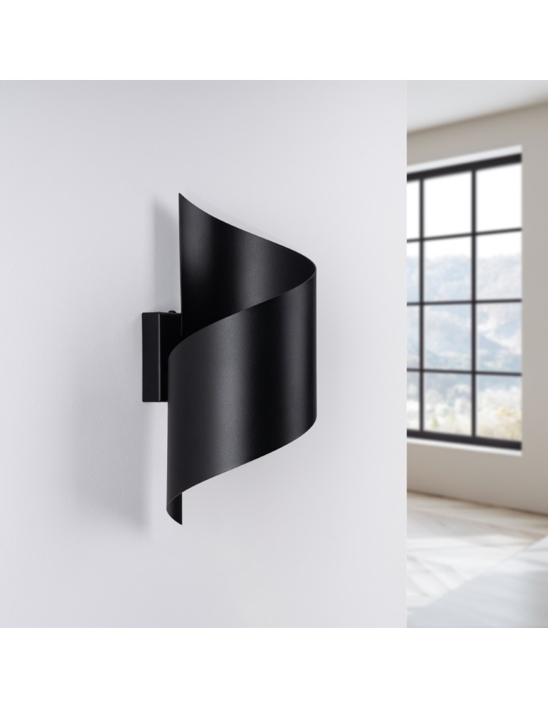 Wall lamps - Sollux Wall lamp TALASSA black SL.1309 - product kolory-swiatla.pl 4