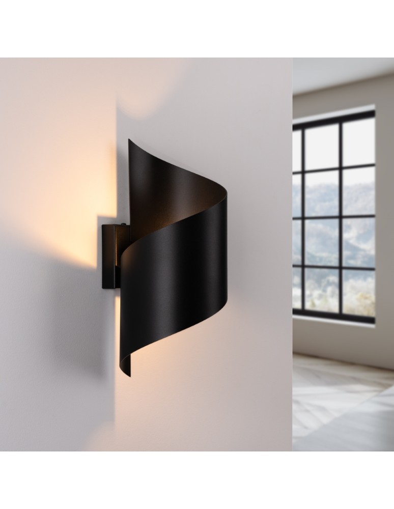 Wall lamps - Sollux Wall lamp TALASSA black SL.1309 - product kolory-swiatla.pl 5