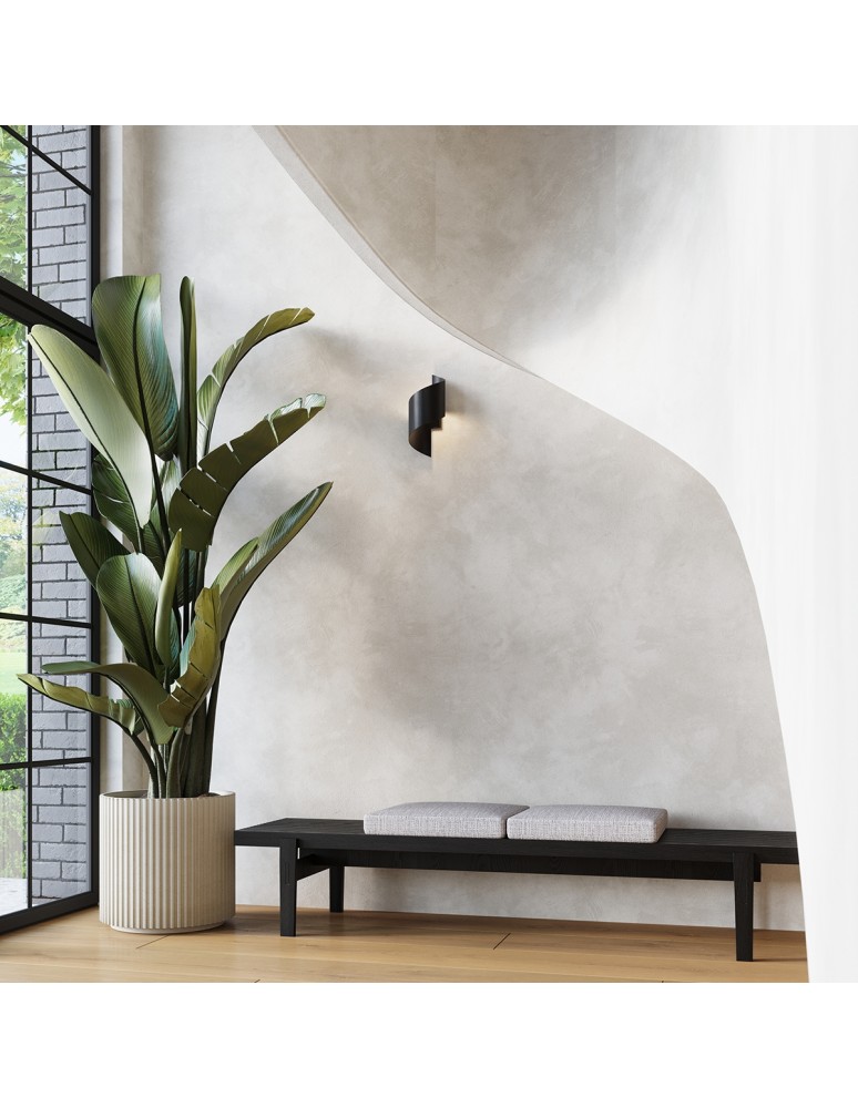 Wall lamps - Sollux Wall lamp TALASSA black SL.1309 - product kolory-swiatla.pl 10