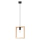 Sollux Lampa wisząca ARIES naturalne drewno SL.1310