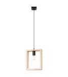 Pendant lamps - Sollux ARIES natural wood pendant lamp SL.1310 - product 1