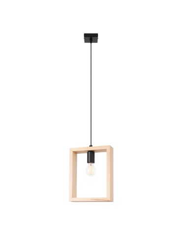 Sollux ARIES natural wood pendant lamp SL.1310